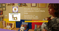 Desktop Screenshot of martaorue.com